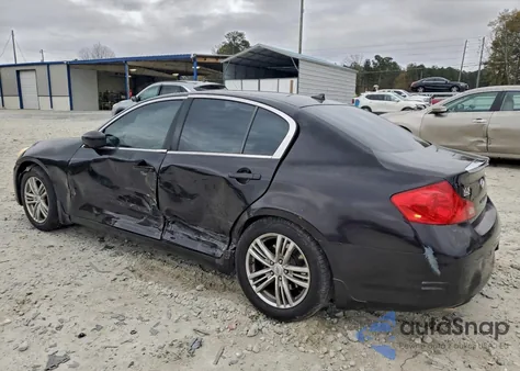 2013 Infiniti G37 Base from USA, damaged, VIN JN1CV6APXDM715933